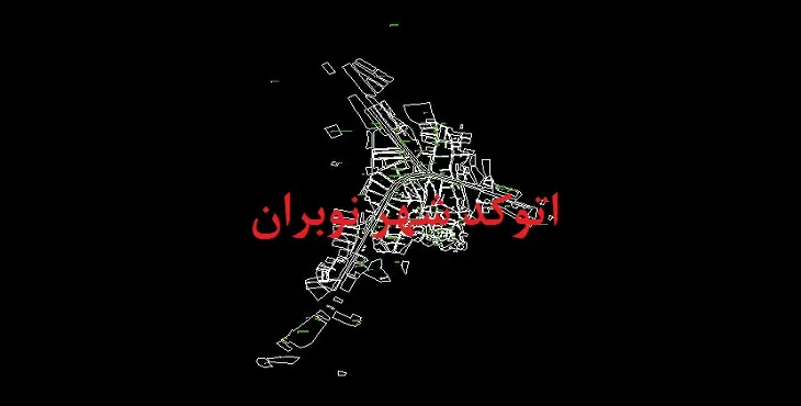 دانلود نقشه اتوکد شهر نوبران