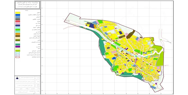 دانلود طرح جامع-تفصیلی شهر کیاسر سال 94+آلبوم نقشه ها