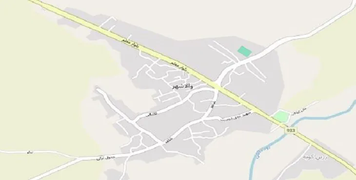 دانلود نقشه شهر والاشهر + pdf با کیفیت بالا