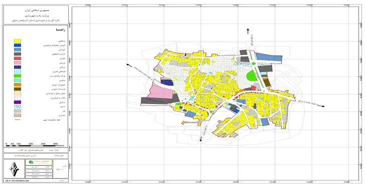 دانلود طرح جامع-تفصیلی شهر آقکند سال 97 + آلبوم نقشه ها