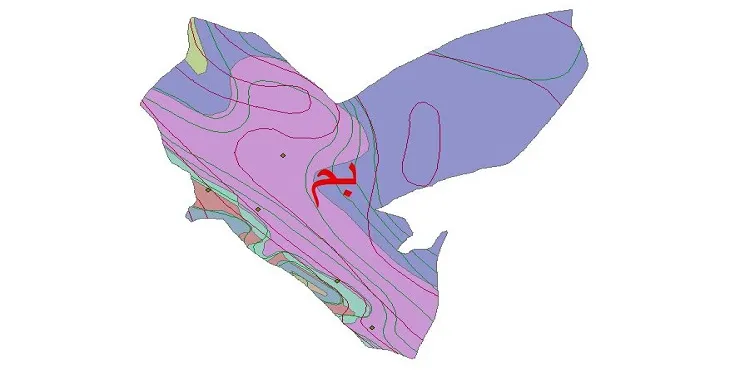 نقشه شیپ‌ فایل اقلیم‌شناسی شهرستان بم + 7 لایه اقلیمی