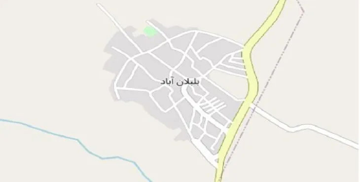 دانلود نقشه شهر بلبان آباد + pdf با کیفیت بالا