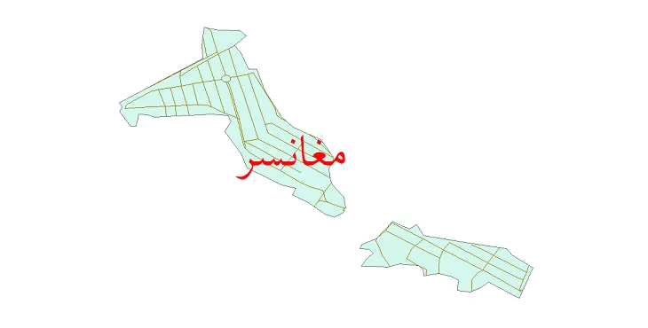 دانلود نقشه شیپ فایل شبکه معابر شهر مغانسر