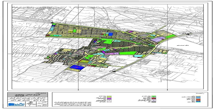  دانلود طرح جامع شهر باغین سال 95 + آلبوم نقشه ها