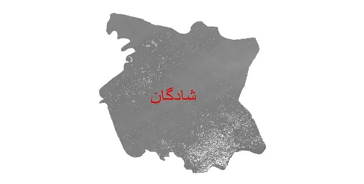 دانلود نقشه دم (DEM) شهرستان شادگان | دقت 30 متر