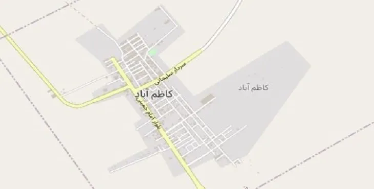 دانلود نقشه شهر کاظم آباد + pdf با کیفیت بالا