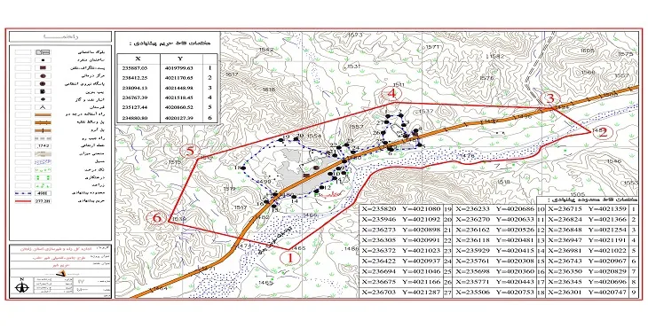 نقشه محدوده و حریم شهر حلب | کیفیت بالا