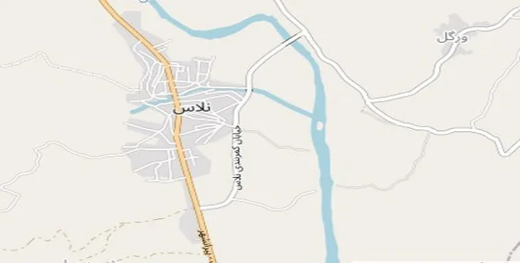 دانلود نقشه شهر نلاس + pdf با کیفیت بالا