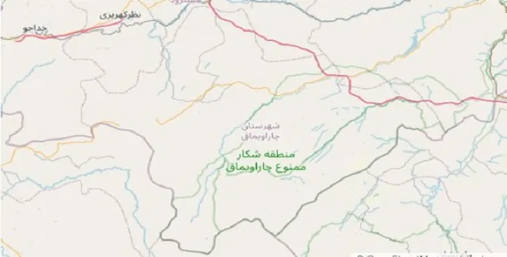 دانلود نقشه شهرستان چاراویماق + pdf با کیفیت بالا