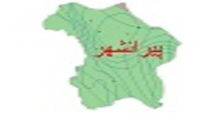 نقشه شیپ فایل اقلیمشناسی شهرستان پیرانشهر + 7 لایه اقلیمی