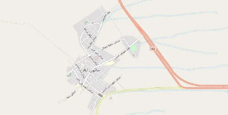 دانلود نقشه شهر خاتون آباد + pdf با کیفیت بالا