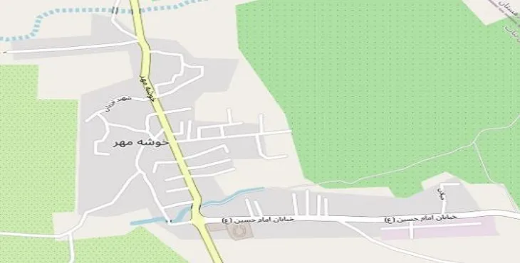 دانلود نقشه شهر خوشه مهر + pdf با کیفیت بالا