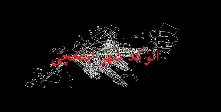 دانلود نقشه اتوکد شهر ایلخچی