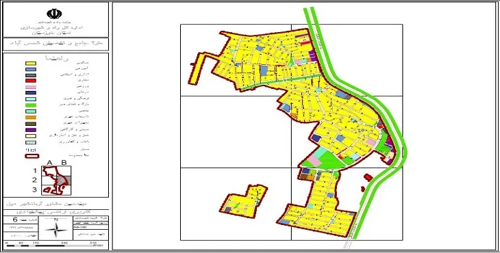 دانلود آلبوم نقشه های طرح جامع-تفصیلی شهر شمس آباد