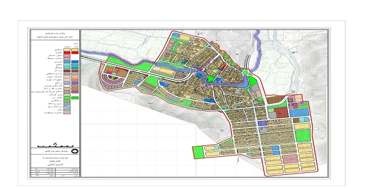 دانلود طرح جامع شهر حنا سال 88 + آلبوم نقشه ها