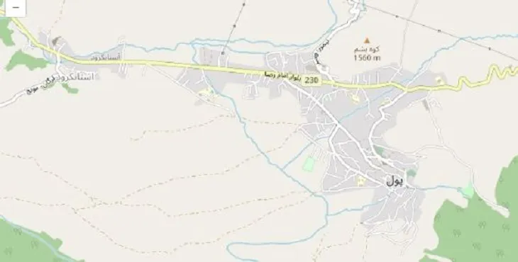 دانلود نقشه شهر پول + pdf با کیفیت بالا