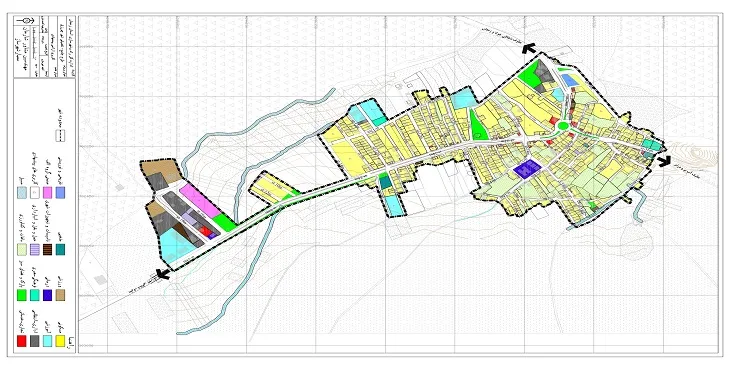 دانلود طرح جامع-تفصیلی شهر چورزق سال 97+آلبوم نقشه ها