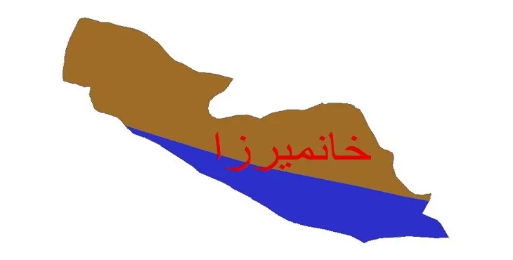 نقشه شیپ‌ فایل اقلیم‌شناسی شهرستان خانمیرزا + 7 لایه اقلیمی