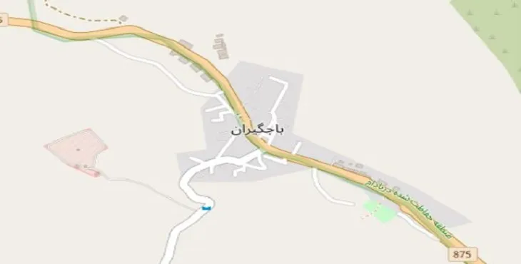 دانلود نقشه شهر باجگیران + pdf با کیفیت بالا