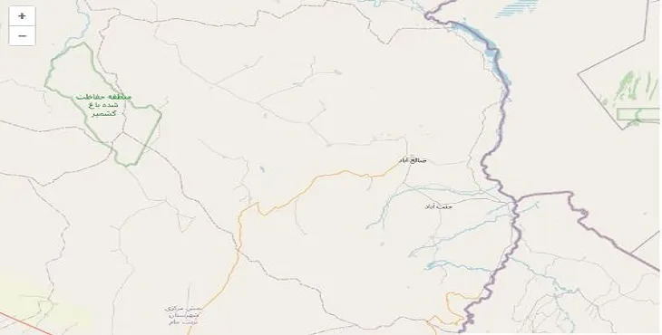دانلود نقشه شهرستان صالح آباد + pdf با کیفیت بالا