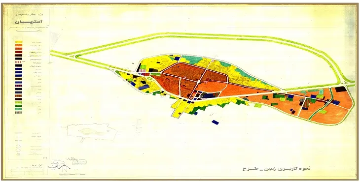 دانلود آلبوم نقشه های طرح جامع شهر استهبان