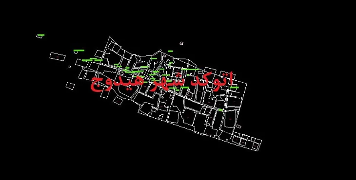 دانلود نقشه اتوکد شهر هیدوج