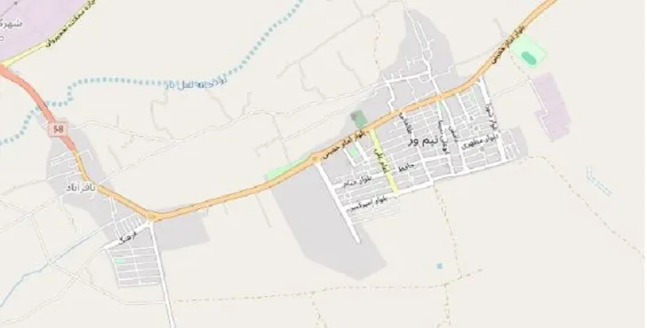 دانلود نقشه شهر نیمور + pdf با کیفیت بالا