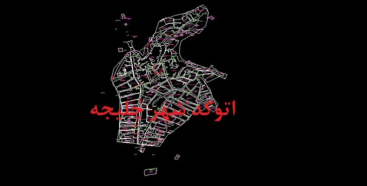 دانلود نقشه اتوکد شهر چلیچه
