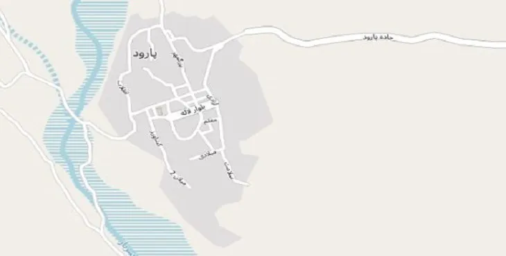 دانلود نقشه شهر پارود + pdf با کیفیت بالا