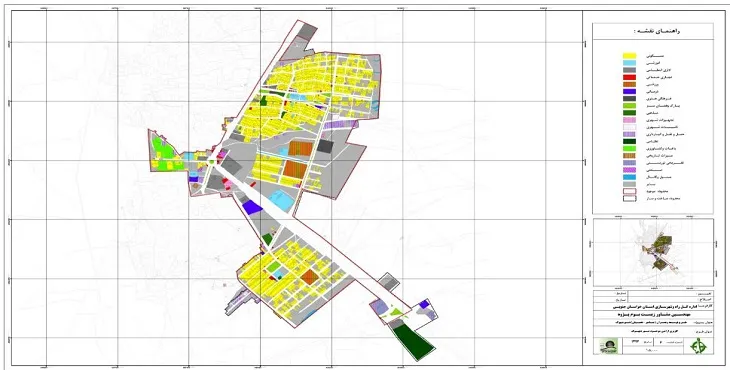 دانلود طرح جامع-تفصیلی شهر دیهوک سال 94+آلبوم نقشه ها