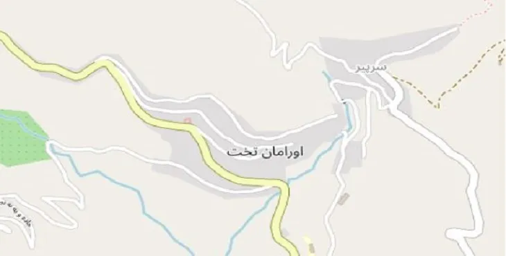 دانلود نقشه شهر اورامان + pdf با کیفیت بالا