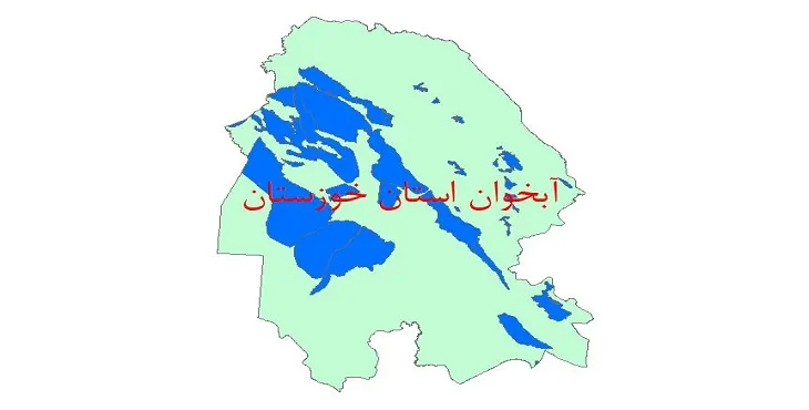 دانلود نقشه شیپ فایل (لایه GIS) آبخوان استان خوزستان