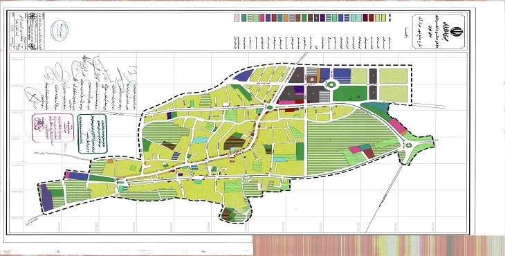 دانلود آلبوم نقشه های طرح جامع شهر جوادآباد
