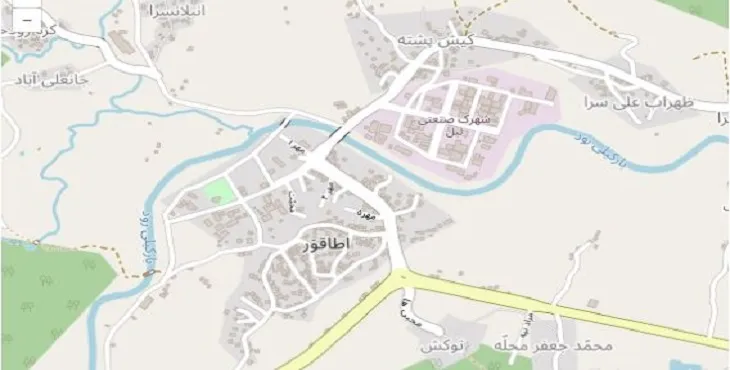 دانلود نقشه شهر اطاقور + pdf با کیفیت بالا