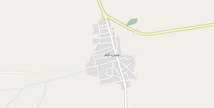 دانلود نقشه شهر جنت آباد + pdf با کیفیت بالا