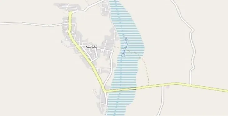 دانلود نقشه شهر بنت + pdf با کیفیت بالا