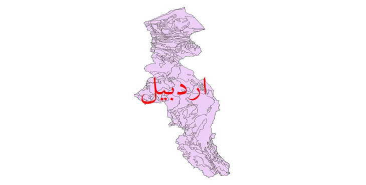 دانلود نقشه شیپ فایل (لایه GIS) زمین شناسی استان اردبیل