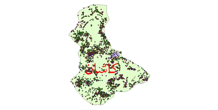 دانلود فایل جمعیت نقاط شهری و روستایی شهرستان کاشان از سال 1335 تا 1395