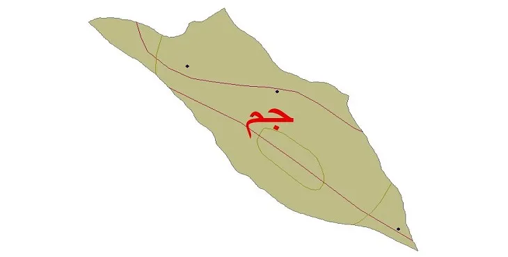 نقشه شیپ فایل اقلیمشناسی شهرستان جم + 7 لایه اقلیمی