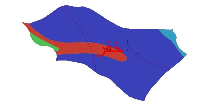 نقشه شیپ‌ فایل اقلیم‌شناسی شهرستان خفر + 7 لایه اقلیمی