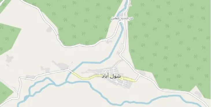 دانلود نقشه شهر شول آباد + pdf با کیفیت بالا