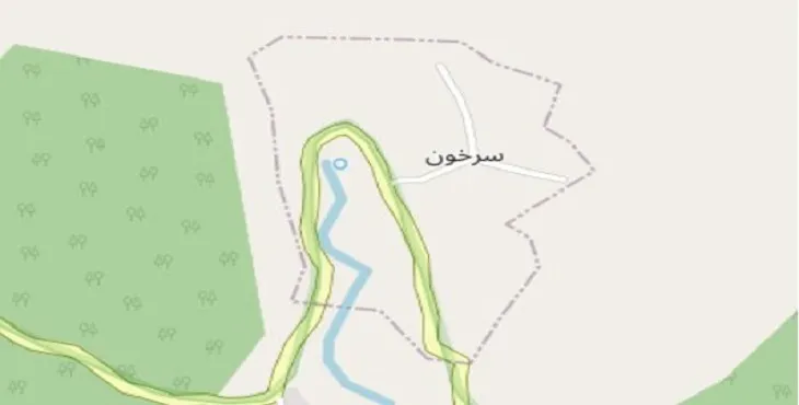 دانلود نقشه شهر سرخون + pdf با کیفیت بالا