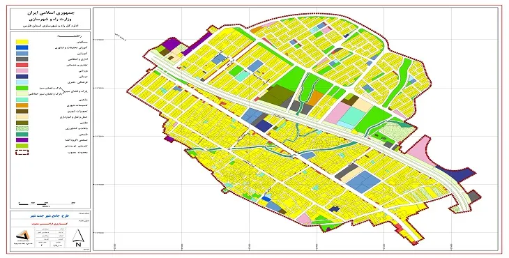 دانلود آلبوم نقشه های طرح جامع جنت شهر