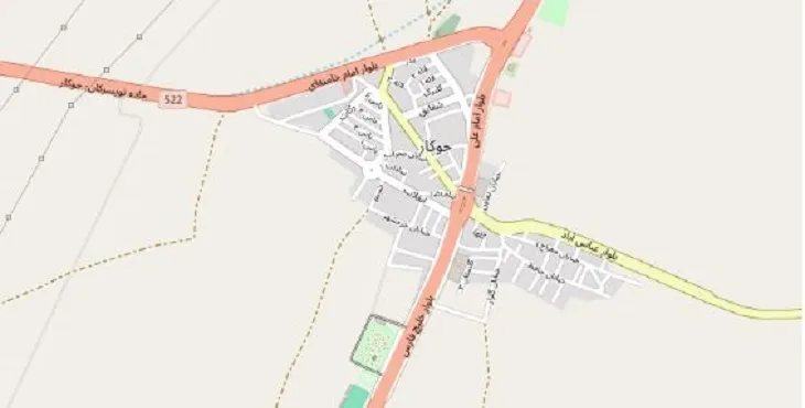 دانلود نقشه شهر جوکار + pdf با کیفیت بالا