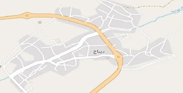 دانلود نقشه شهر دیباج + pdf با کیفیت بالا