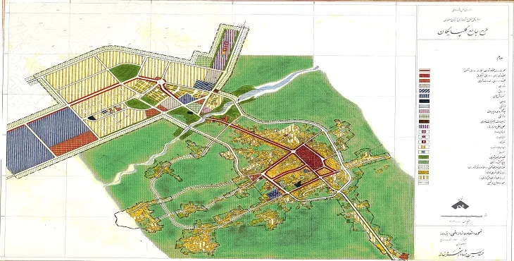 دانلود طرح جامع شهر گلپایگان سال 76 + آلبوم نقشه ها