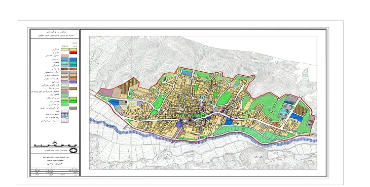 دانلود طرح جامع شهر ونک سال 88 + آلبوم نقشه ها