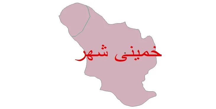 نقشه شیپ‌ فایل اقلیم‌شناسی شهرستان خمینی شهر + 7 لایه اقلیمی