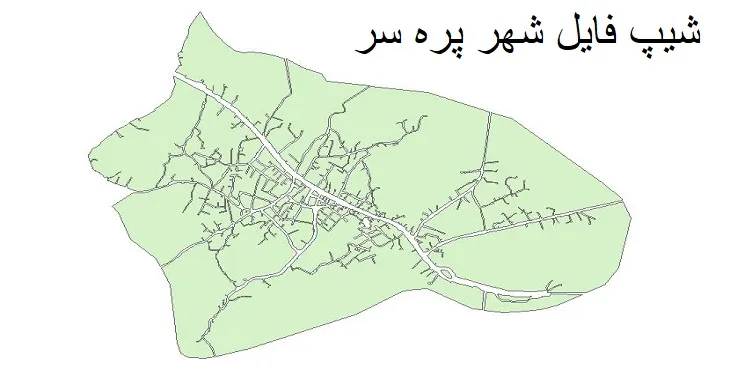 دانلود شیپ فایل بلوک آماری شهر پره سر