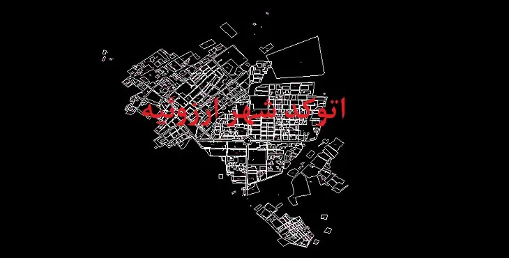 دانلود نقشه اتوکد شهر ارزوئیه